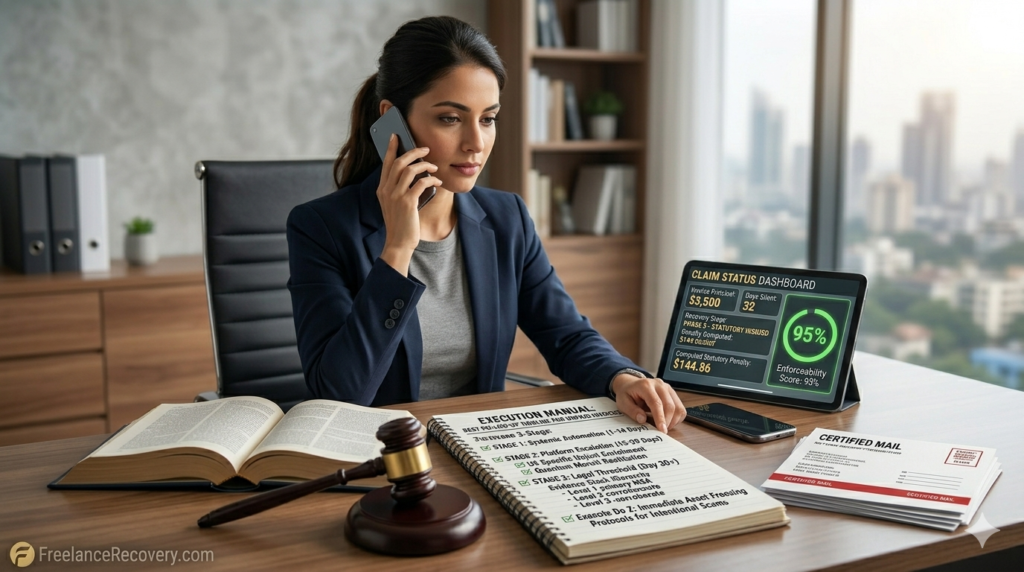 Best Follow-Up Timeline for Unpaid Freelance Invoices: The US Restitution and Recovery Manual