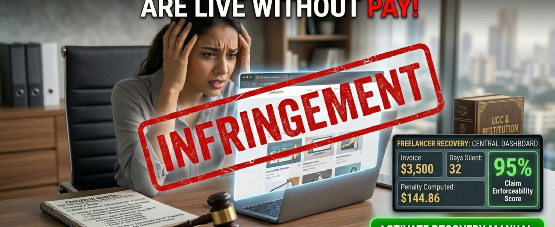 Client Used My Work Without Paying : What To Do (Step-by-Step)