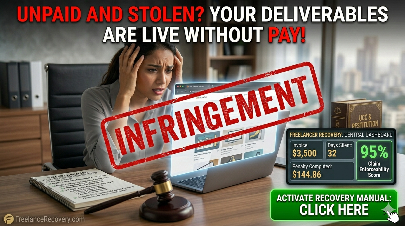 Client Used My Work Without Paying: What To Do (Step-by-Step)