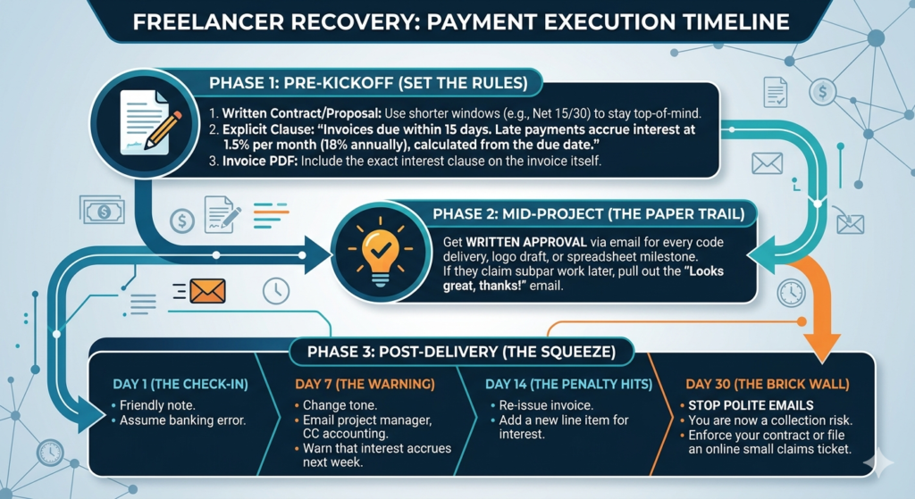 Can You Legally Charge Interest on Late Invoices ? (US,UK, & India Rules)