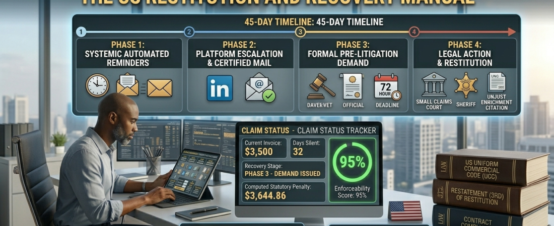 Best Follow-Up Timeline for Unpaid Freelance Invoices : The US Restitution and Recovery Manual