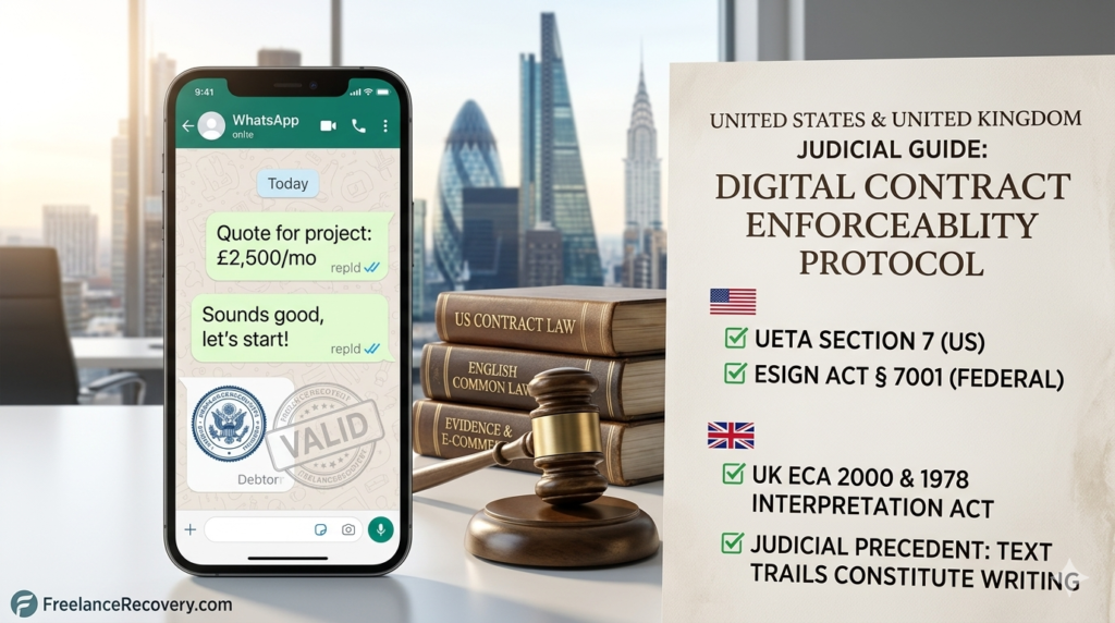 Is a WhatsApp conversation a legally binding contract