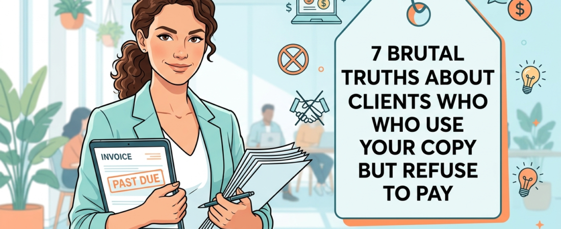 7 Brutal Truths About Clients Who Use Your Copy but Refuse to Pay