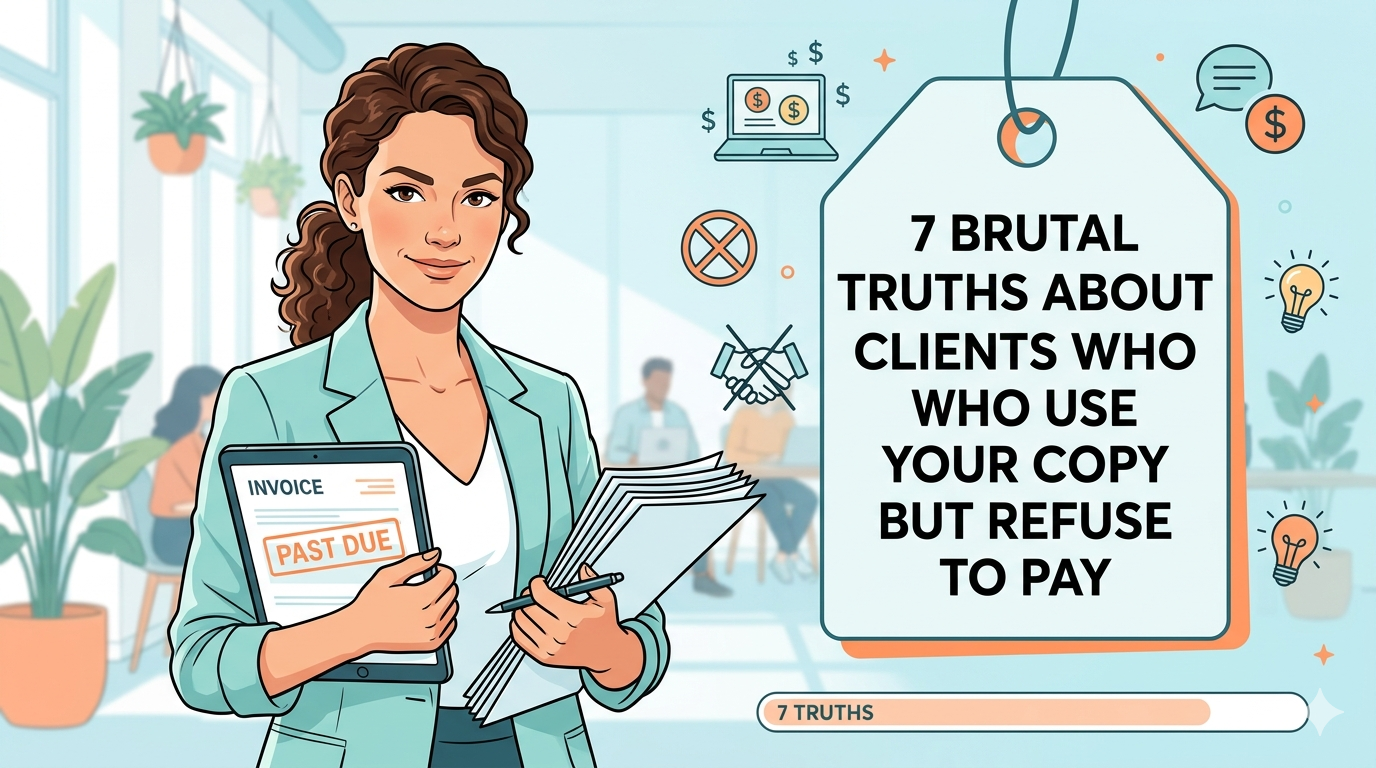 7 Brutal Truths About Clients Who Use Your Copy but Refuse to Pay