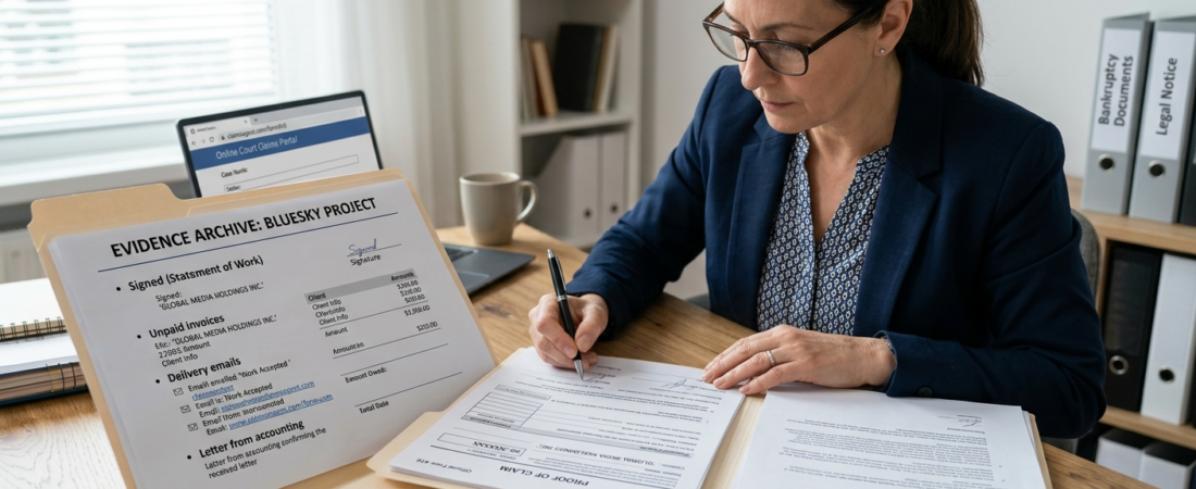 What Happens to Your Invoice If Your Corporate Client Goes Bankrupt ?