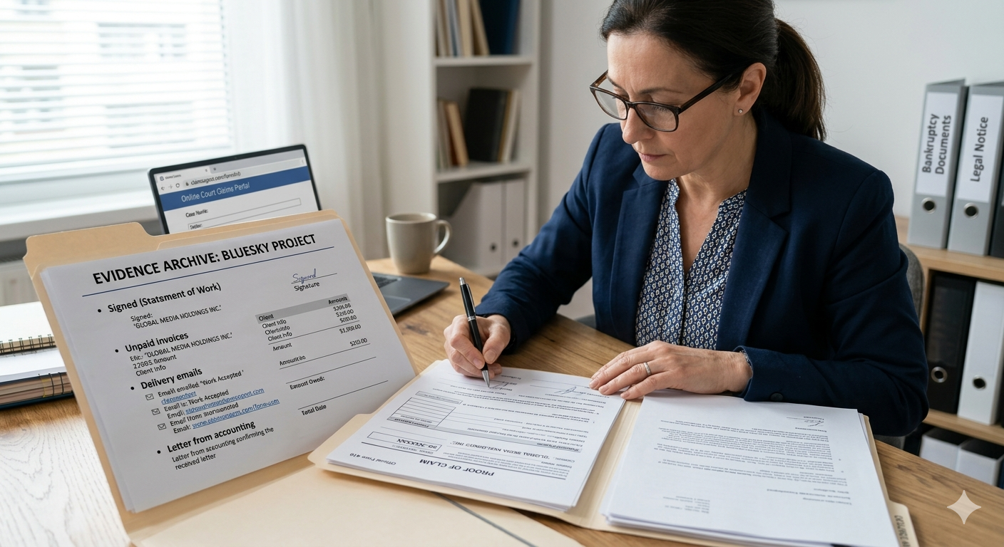 What Happens to Your Invoice If Your Corporate Client Goes Bankrupt ?