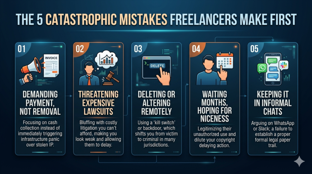 How to Write a Clean Cease-and-Desist Letter If a Client Steals Your Code or Designs