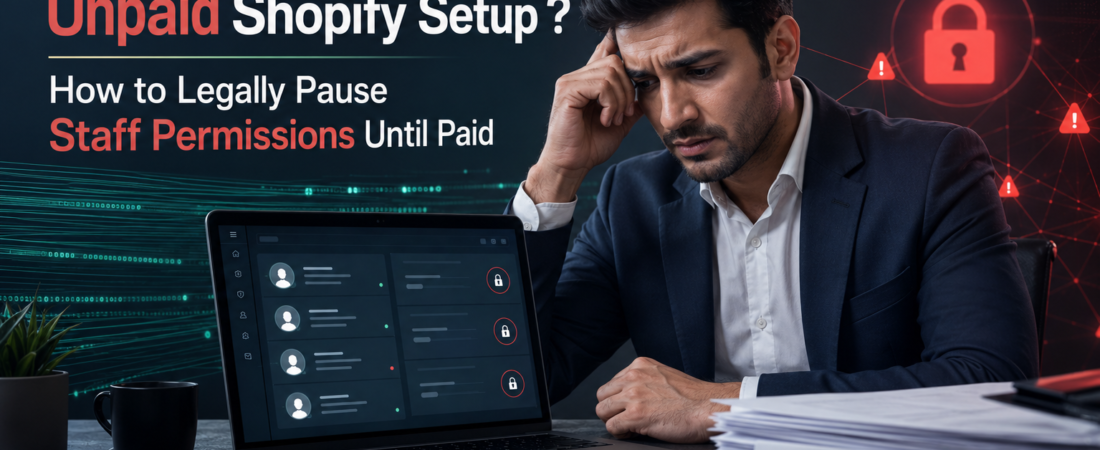 Unpaid Shopify Project ? How to Legally Pause Access Until You Get Paid
