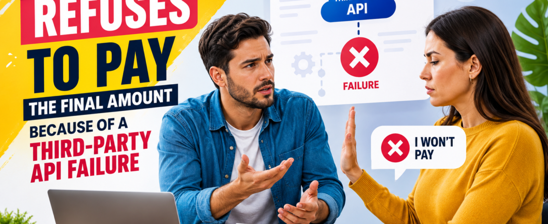 Your Client Refuses to Pay the Final Amount Because of a Third-Party API Failure