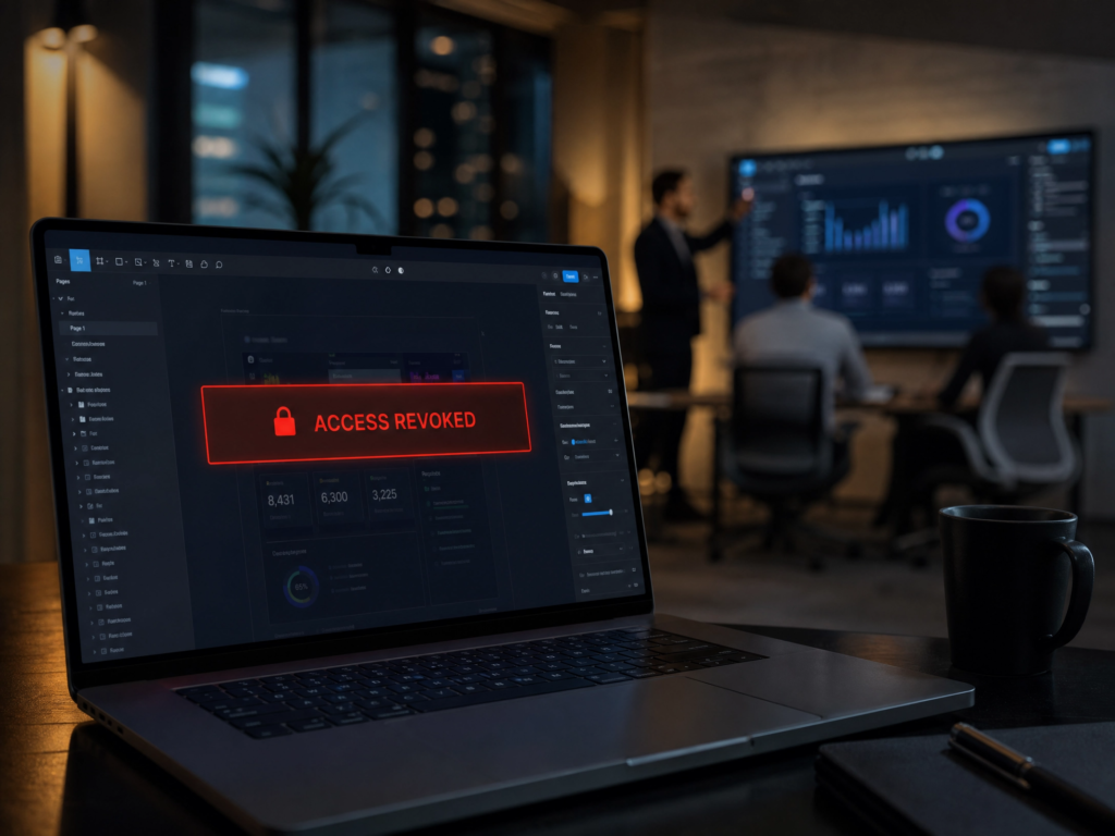 SaaS Dashboard Trap Access Revoked
