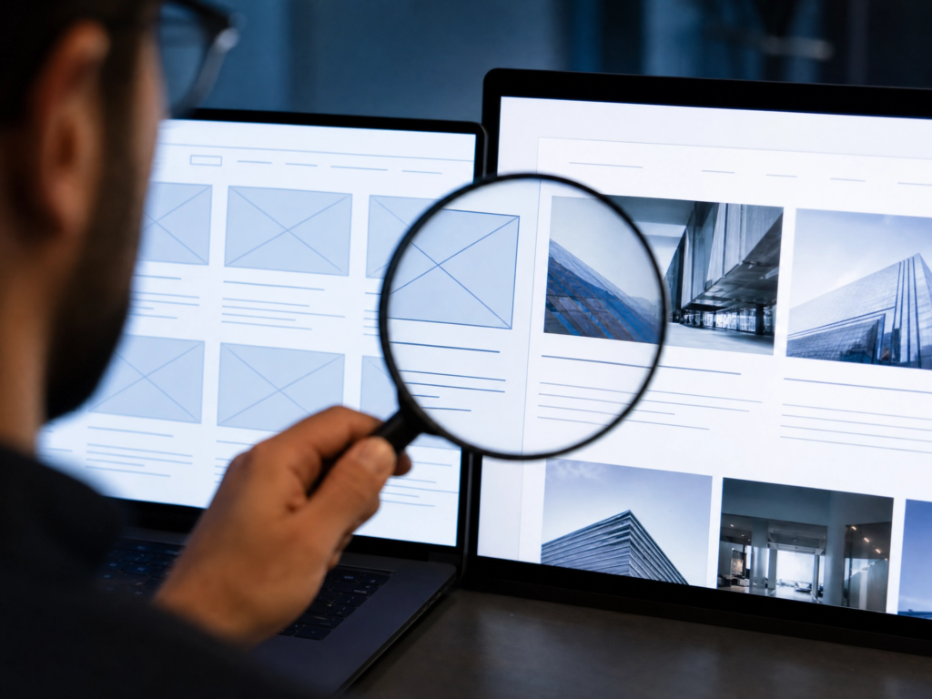 Proving Substantial Similarity UI Wireframes