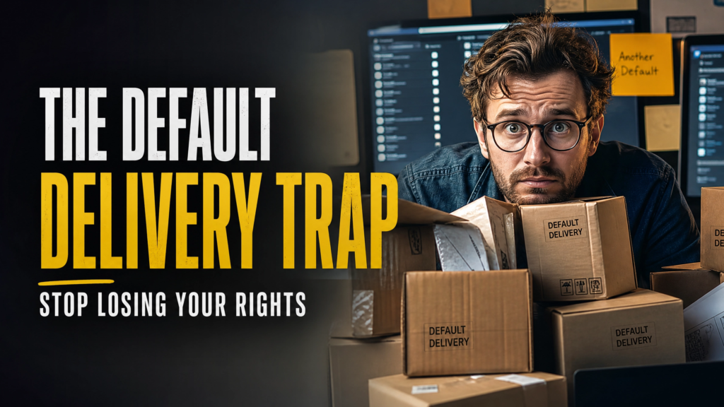 The Default Delivery Trap