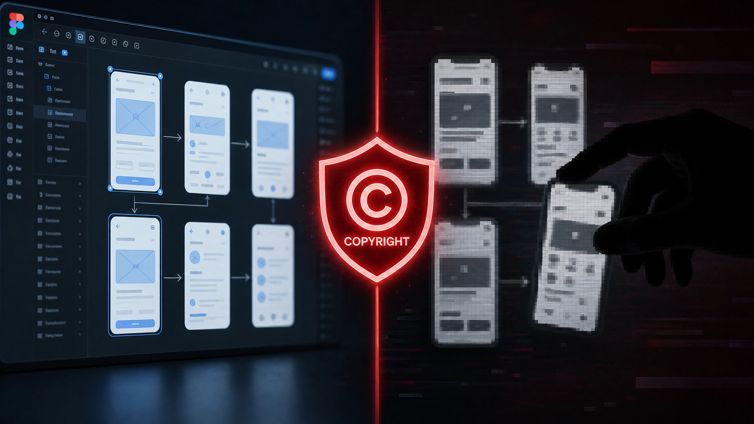 Can You File a Copyright Infringement Claim for Unpaid UI Wireframes?