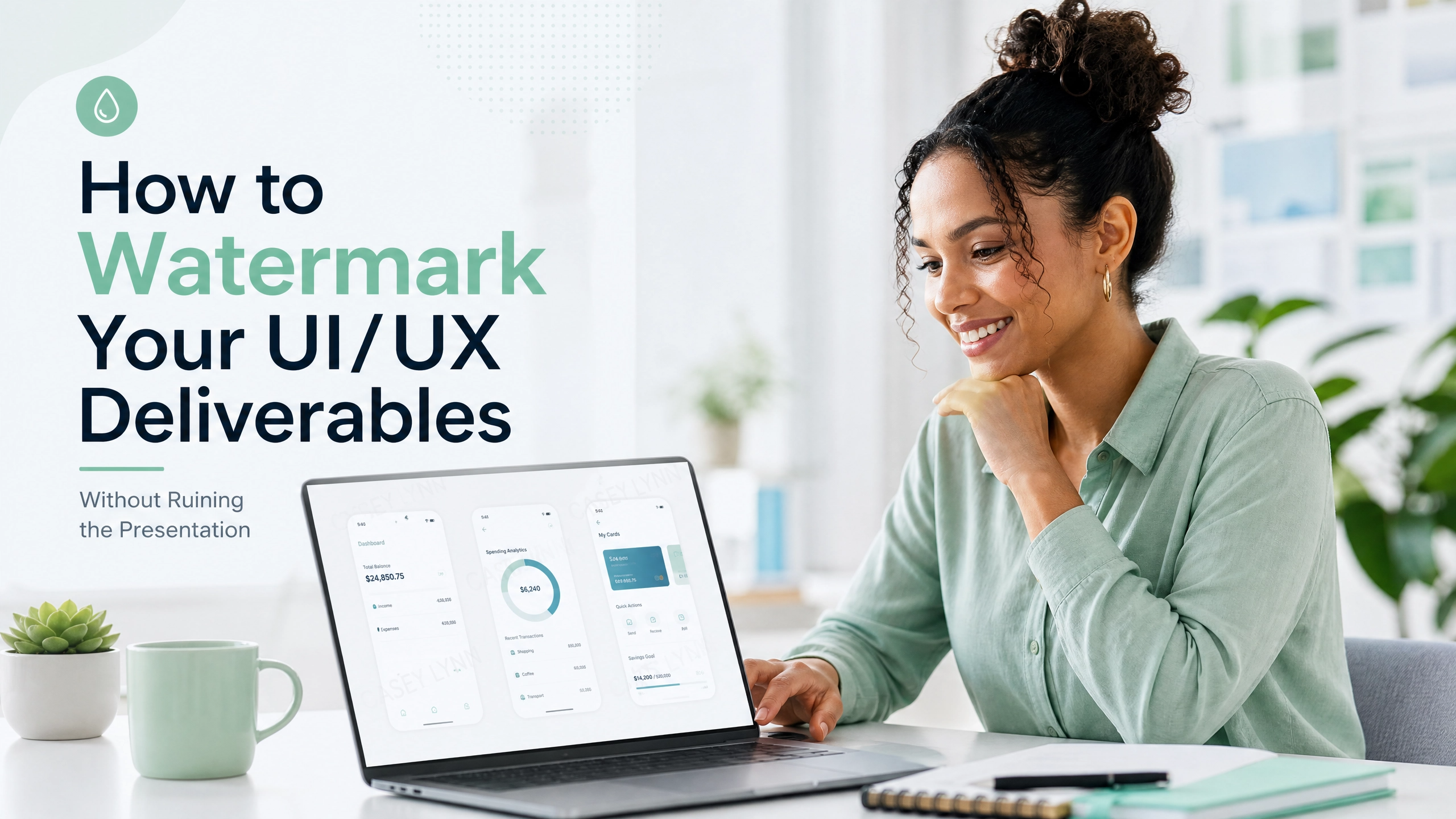 How to Watermark Your UI/UX Deliverables Without Ruining the Presentation