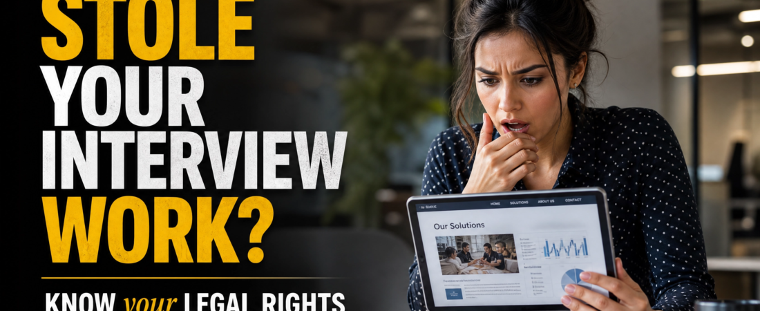 Company Used my Interview Assignment Without Paying ? Use this 2 ways (Legal Guide)