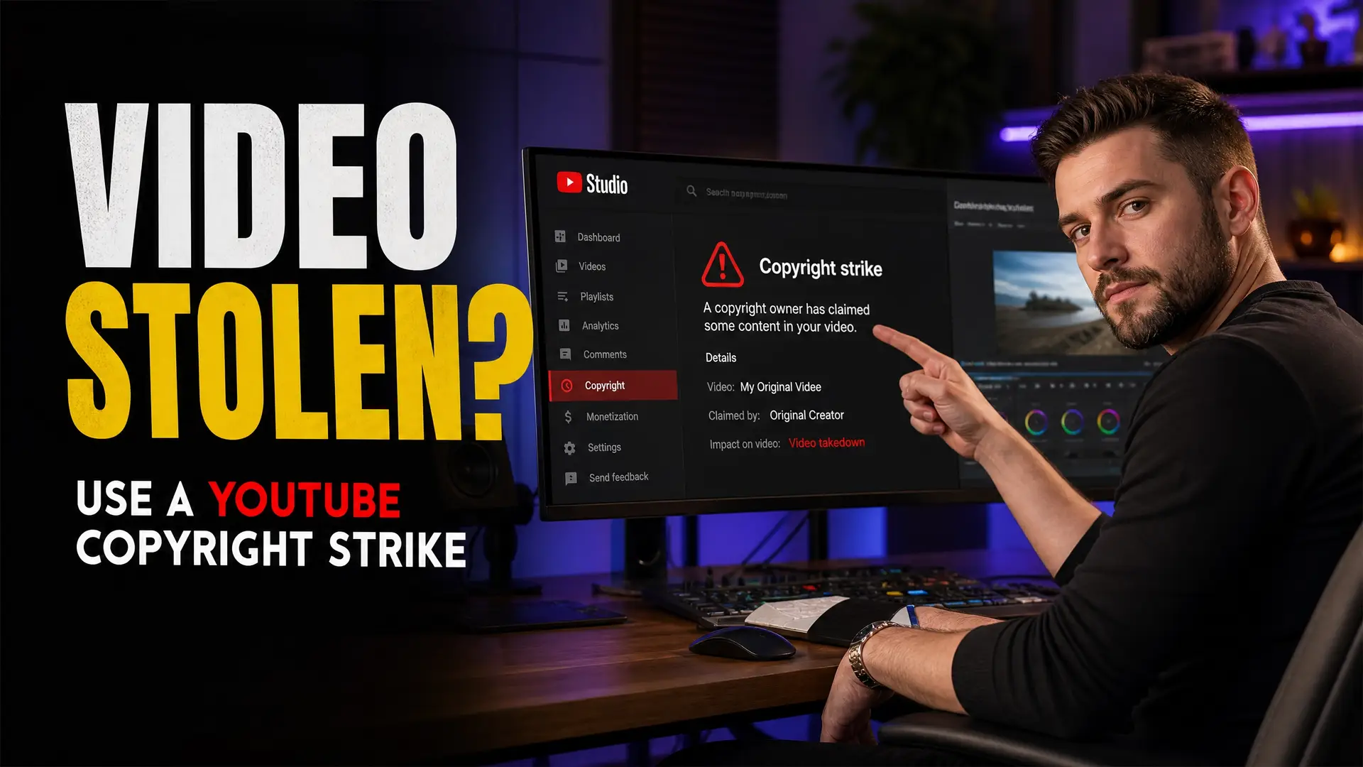 Client Used My Video Without Paying? Here's How to Recover Your Money Using a YouTube Copyright Strike
