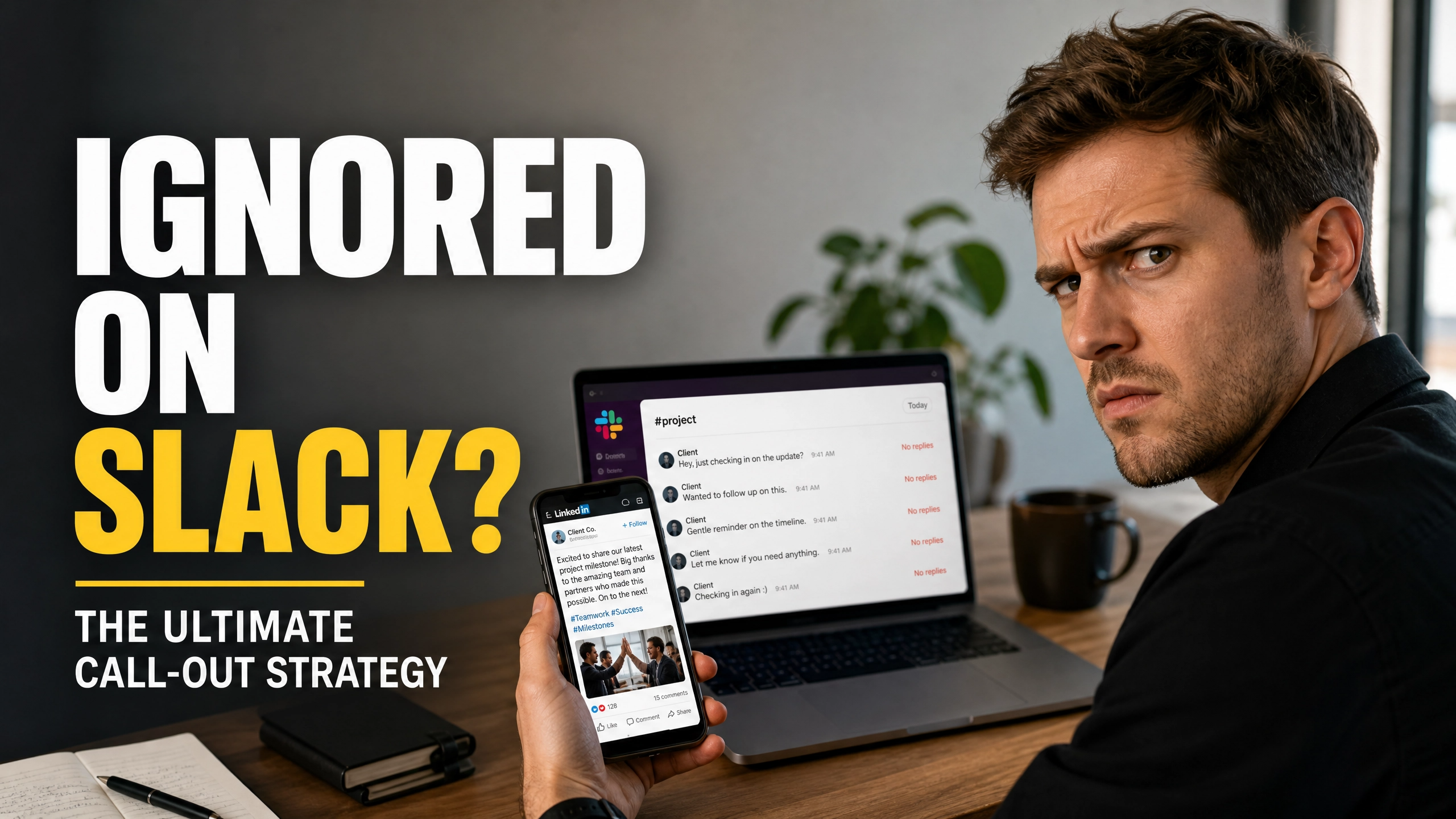 The Client Ignores Your Slack Messages But Posts on LinkedIn: The Ultimate Call-Out Strategy