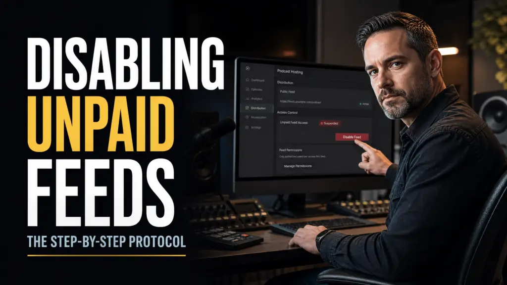 Can a Podcast Editor Delete Episodes from Spotify If the Host Hasn't Paid for 3 Months?