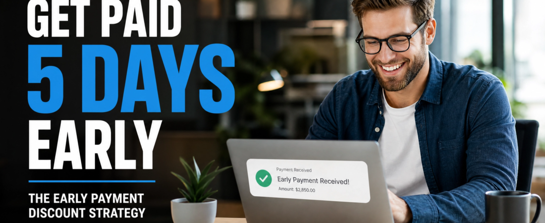 Early Payment Discounts for Freelancers : How to Get Clients to Pay 5 Days Early (Without Chasing Invoices)