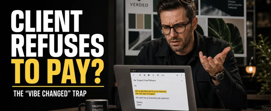 The Client Refuses to Pay the Creative Director Asset Fee Claiming ‘The Vibe Changed’