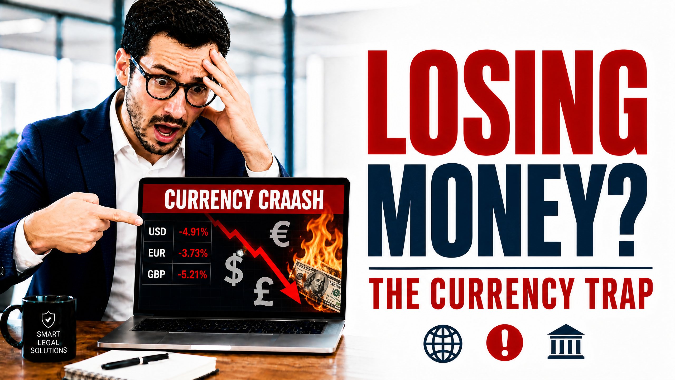 The Foreign Exchange Trick: How Unpaid Invoices Burn Money Daily in Currency Fluctuations