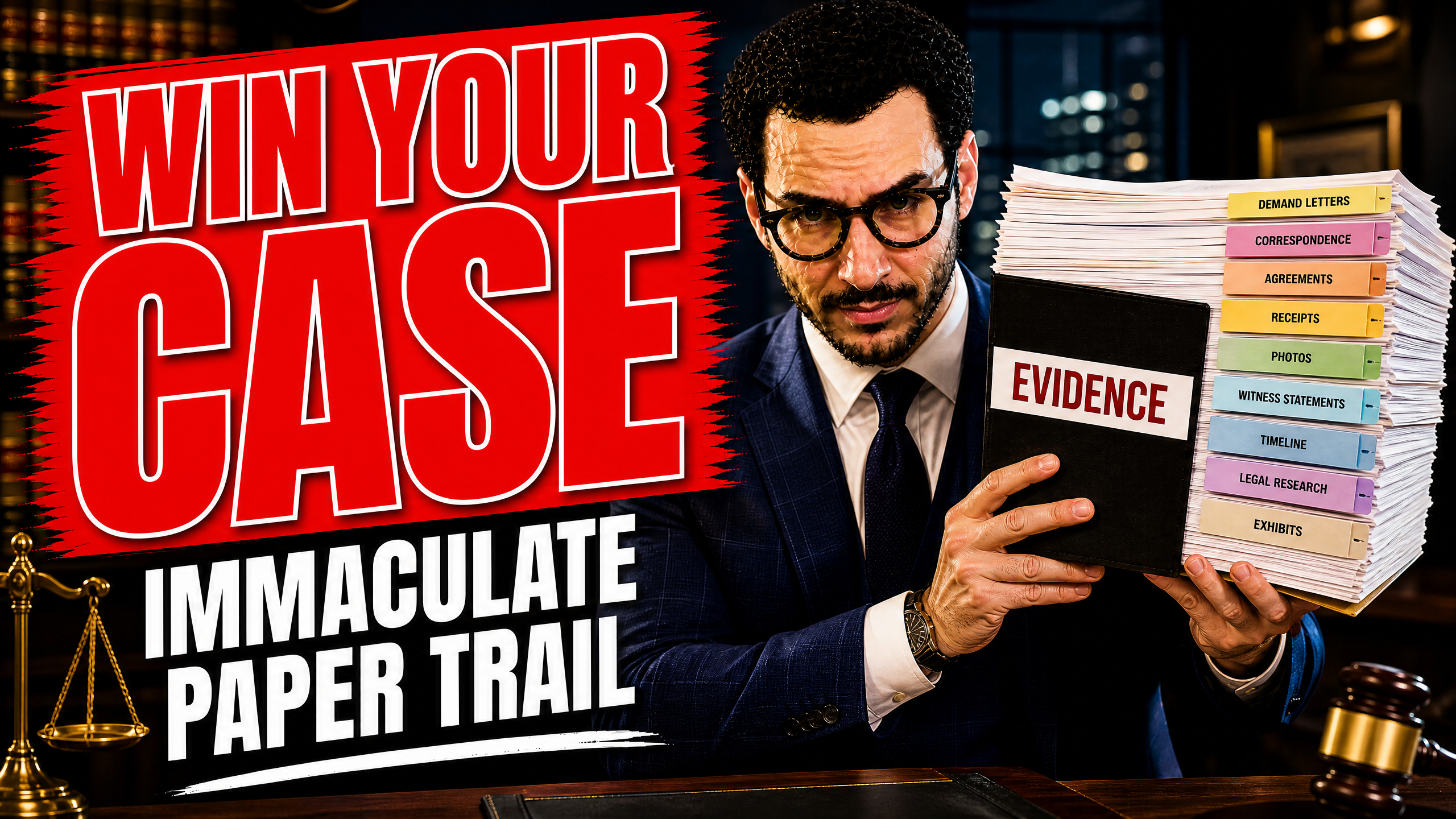 Organize Evidence for a Small Claims Case
