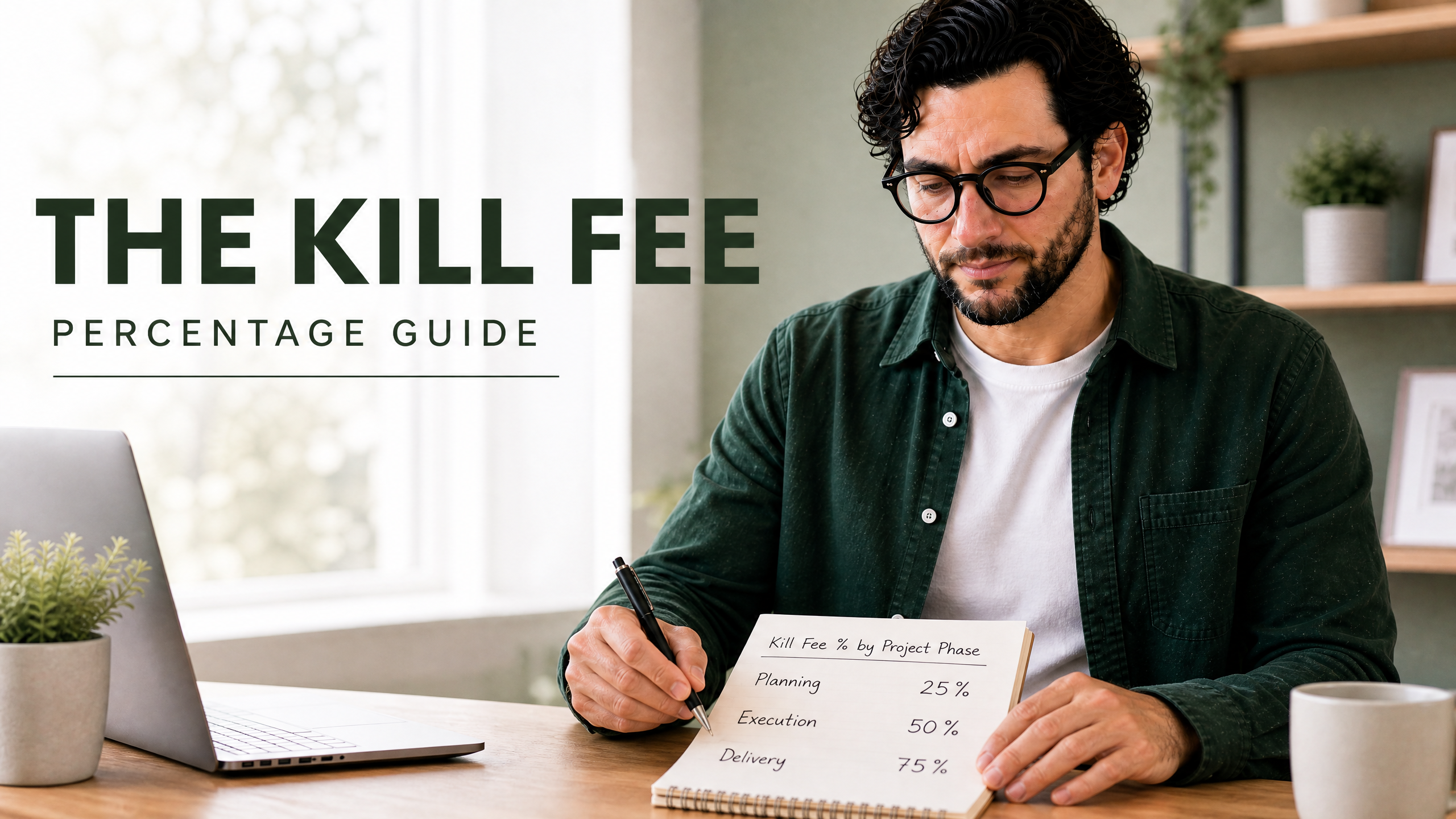 How to Calculate a Bulletproof 'Kill Fee' Percentage Based on Project Phase Delays