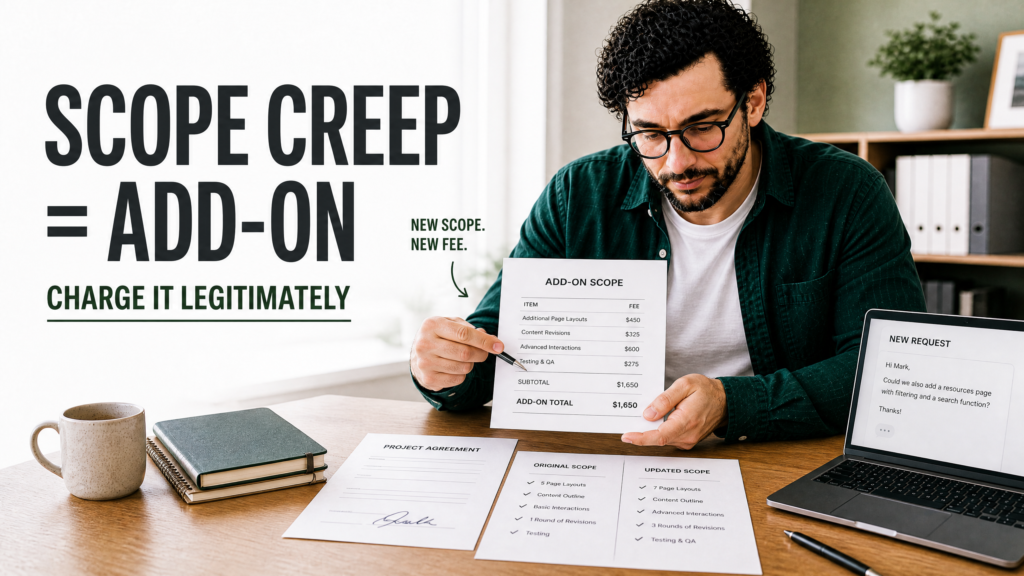 Turn Scope Creep Into a Legitimate Add-On