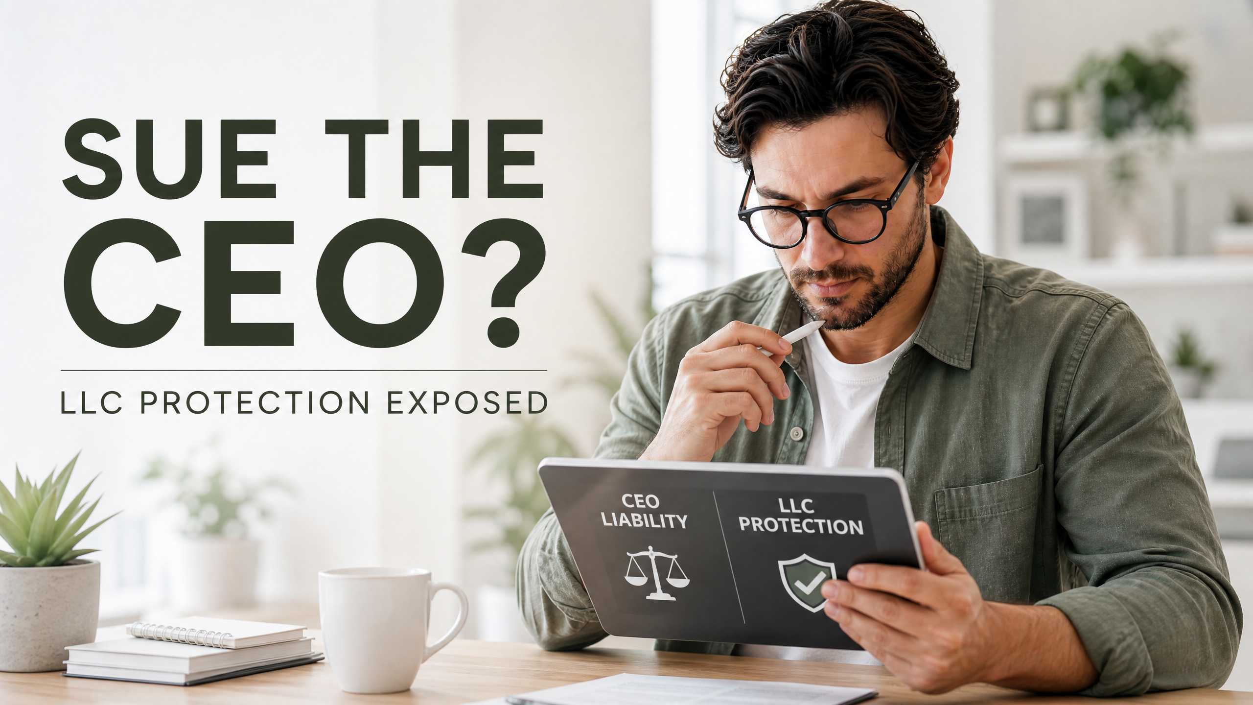 Can You Sue the Individual CEO of a Stiffed LLC for Your Unpaid Creative Work?