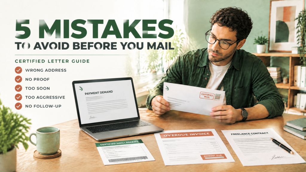 Should You Send Certified Letter for an Unpaid Invoice? A Freelancer’s Guide