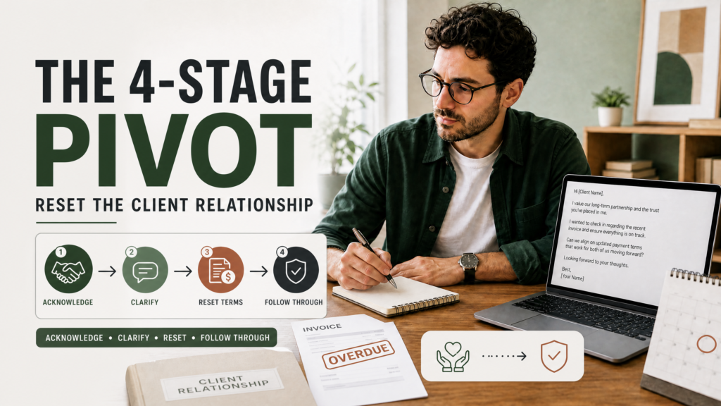 The Late Payment Matrix: 4 Email Templates for Different Client Behaviors