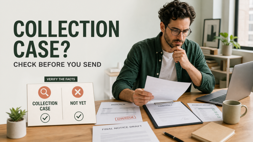 How to Write a Final Warning Notice Before Sending an Unpaid Invoice to Collections