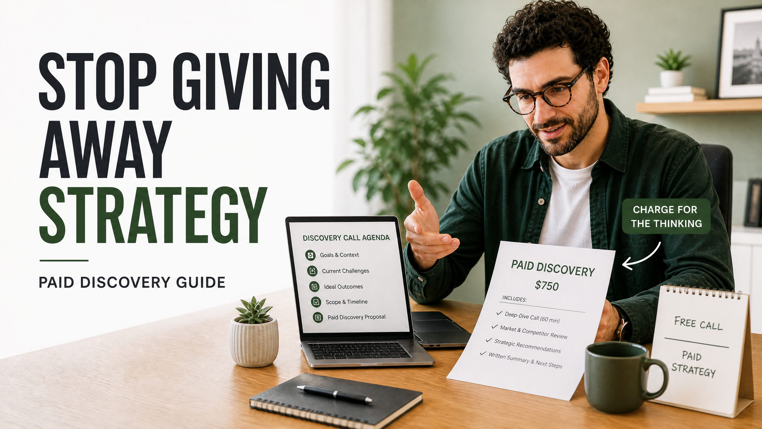 How to Stop Giving Away Free Strategy on Sales Call: A Freelancer’s Guide to Paid Discovery