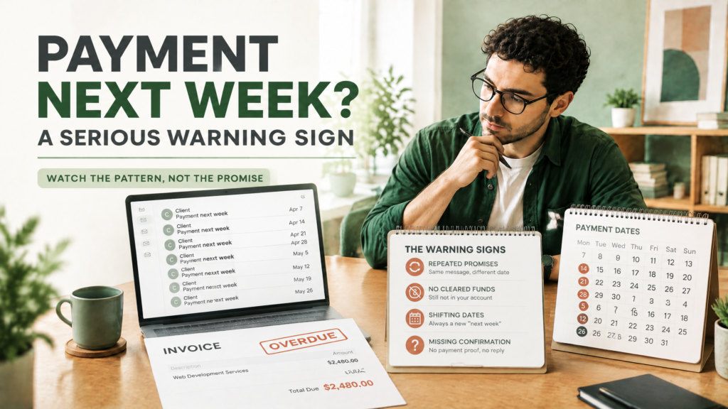 How to Handle a Client Promises Payment Next Week Every Week for Two Months