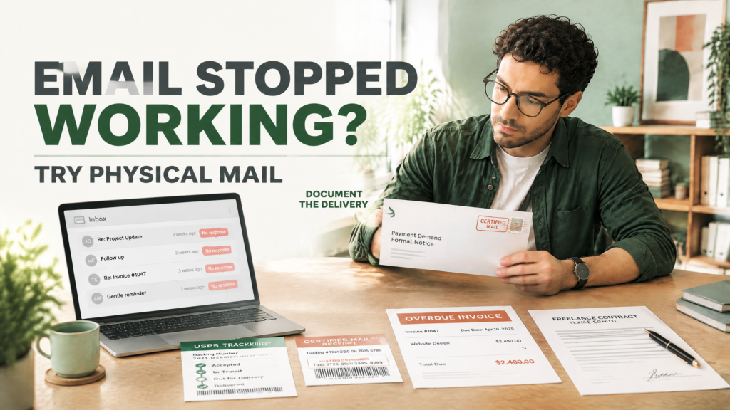 Should You Send Certified Letter for an Unpaid Invoice? A Freelancer’s Guide