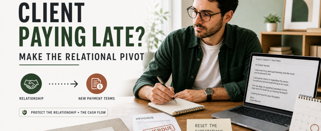 What to Do When a Long-Term Client Starts Paying Late: The Relational Pivot