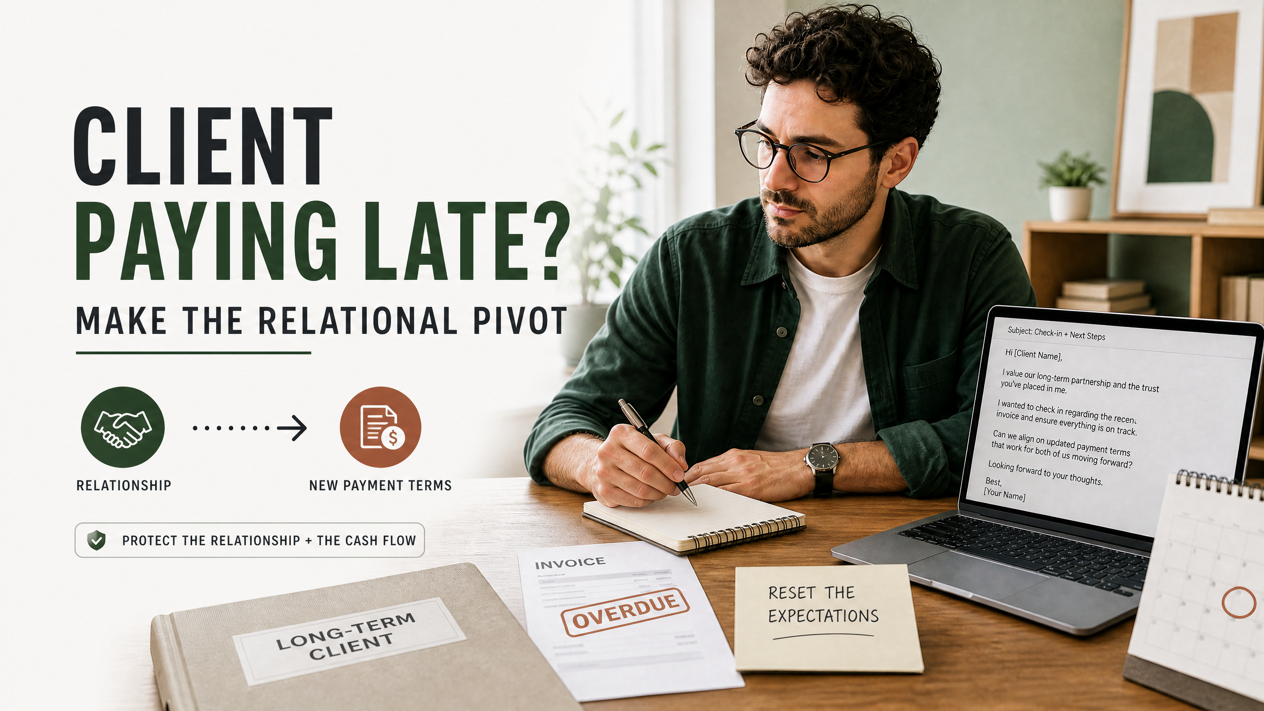 The Late Payment Matrix: 4 Email Templates for Different Client Behaviors